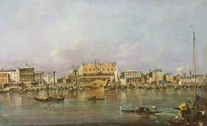 Palais des Doges et vue du bassin de Saint-Marc, Venise